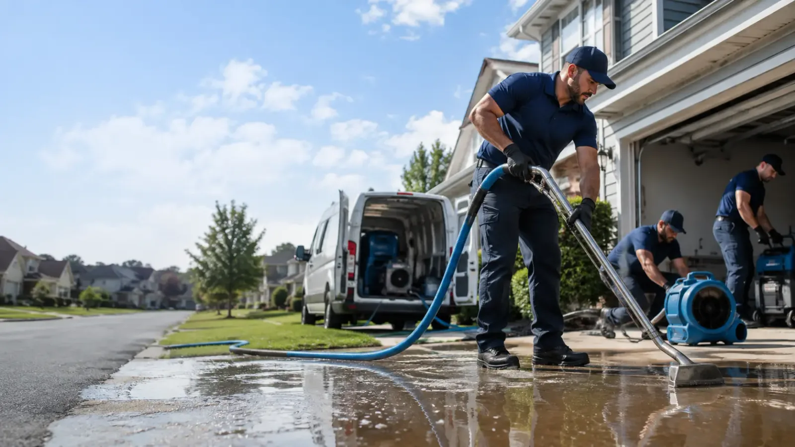 Flood Damage Restoration in Hooven, OH